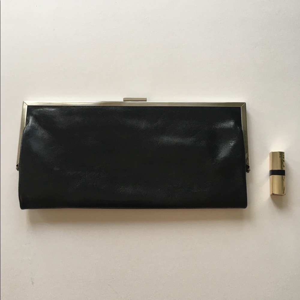 HOBO international leather clutch